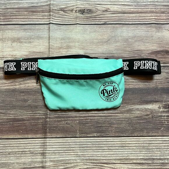 Pink Mint Green Crossbody Fanny Pack - Picture 1 of 5